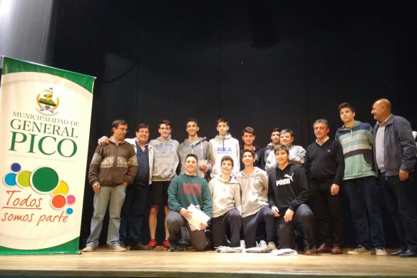 Homenajeron en Pico a deportistas que viajan a los Juegos Nacionales Evita